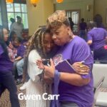 A.J. Johnson Instagram - When the funerals are over. When the media and cameras move on... They need us. I'm dedicating this week to #CircleofMothers, mothers who have lost loved ones to gun violence and police brutality. With my sister☺️ my soror 🔺 my friend😊 @sybrinafulton ( Trayvon Martin) as our fearless leader, Im gutted that there are sooooo many but humbled to call the 500 plus women my sisters. This weekend at our retreat, the healing -the life shifting- the steps forward continued... not 1 day, but 1 moment at a time. I'm not sure why God has called me to this work, but I'm honored and blessed to be chosen and to have their trust. @wandacooperjones ( Ahmad Aubrey) @gwencarr33 ( Eric Garner) and more- I love you and thank you for believing in me.🥹🙏🏾 Keep watching for more on our time together. Welcome to Circle of Mothers, yall...the bravest- strongest front line women I know. ❤️🥹🥹☺️🙏🏾
