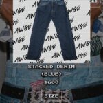 A$AP Rocky Instagram - ST🛑P THE SAG LOL (GR1M) $TACKED $AGGER DENIM PANT$ ALREADY SOLD OUT !!! AWGE.COM DONTBEDUMB-