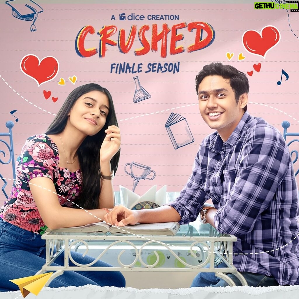Aadhya Anand Instagram - Heartbreak hoga yaa do dil firse milenge? You’ll find the answer to this question after watching Crushed Season 4! Don’t wait any longer! Go and stream the season finale of Crushed on Amazon miniTV for free!❤️ @rudhrakshjaiswal1 @aadhya_anand @amazonminitv @dicemediaindia @pocketaceshq #Crushed #CrushedOnAmazonminiTV #DiceCrushed #crusheds4