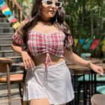 Aanchal Munjal Instagram - Can’t decide if this outfit is hot or cute 👅
