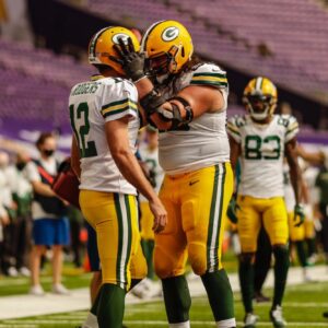 Aaron Rodgers Instagram - Happy 30th Birthday to my little bro @davidbakhtiari love you dude ❤️ #