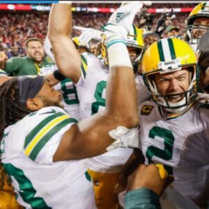 Aaron Rodgers Instagram - How can you not be romantic about this game? ❤️ #