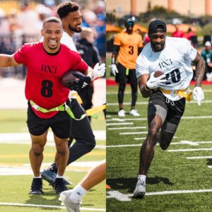 Aaron Rodgers Instagram - @aaronrodgers12 brings together NFL stars to play in @rx3growth’s 3rd annual Charity Flag Football Tournament, where they helped raise nearly $3M for a variety of charities 🙌
