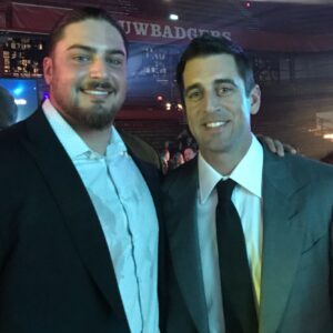 Aaron Rodgers Instagram - Happy birthday @davidbakhtiari #69 in your program, #1 in our hearts. Thanks for watching my back 💪🏼 #hbd🎂 #
