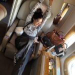 Aastha Gill Instagram - A new travel, a new story, a new beginning, a new end! ❤️ #Aasthagill #AGOG #travelgram #emirates #newsong #comingsoon