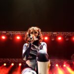 Aastha Gill Instagram - Hi Stage! Imma see you soon #throwback #AGOG #Aasthagill #whatsnext 📸 @dinematics @cosanostralive @realmeindia @iim_sirmaur