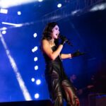 Aastha Gill Instagram - Thank you so much Bhopal for such a beautiful night! Can’t get it out of my head! Love you so much 😍🥰😘 📷 @dinematics 💄 @cashmakeupartistry