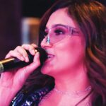 Aastha Gill Instagram - Just raw passion and a stage to roll 🎤💫 — Hair & Makeup by @cashmakeupartistry Shot & edited by @dinematics @tathagatpant — #aasthagill #aastha #agog #artist