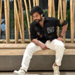 Aata Sandeep Instagram - Black 🖤🖤🖤 Outfit by @jackjonesindia