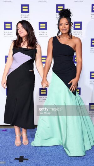 Abbi Jacobson Instagram - Thank you to the @humanrightscampaign for having us and recognizing @leagueonprime with the National Visibility Award.