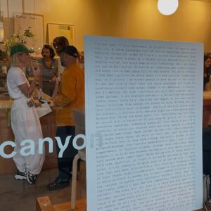 Abbi Jacobson Instagram - Thank you to all that came out to the Pins For The People event last night! We raised over $20,000 for 7 state Supreme Court Candidates! Thank you @canyoncoffee for hosting us and @goodboywine for donating that jammy red especially and pouring for a good cause! What a special night that made me hopeful in a time that feels quite scary. 

That said, we are shifting the fundraising online— for those of you who weren’t near our event last night— so while I won’t be shipping pins, I’m going to be picking 3 donors to do a zoom drink/hang with me (the highest donor and 2 at random)

Click the link in my bio to donate and learn more about the 7 candidates we’re raising funds for!

Hands in!
