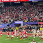 Abby Rao Instagram - What an incredible experience!! I can’t say how blessed I feel that I was able to be there. The energy was amazing and everyone truly played their hearts out!! Congrats Chiefs!! ❤️