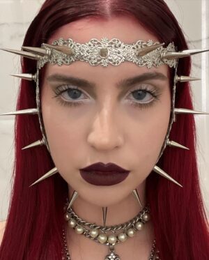 Abby Roberts Instagram - face card @alexandermcqueen