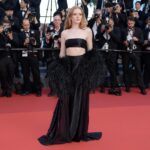 Abigail Cowen Instagram - Thank you for such a lovely time Cannes! And thank you @pinkoofficial 🤍 @redlipaddicted @elikabavar