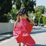 Abigail Spencer Instagram - Fuchsia (/ˈfjuːʃə/, FEW-shə) is a vivid pinkish-purplish-red color, named after the color of the flower of the fuchsia plant, which was named by a French botanist, Charles Plumier, after the 16th-century German botanist Leonhart Fuchs. 💞🪷🌾 #fuchsiaplant 📷 @claytonhawkins