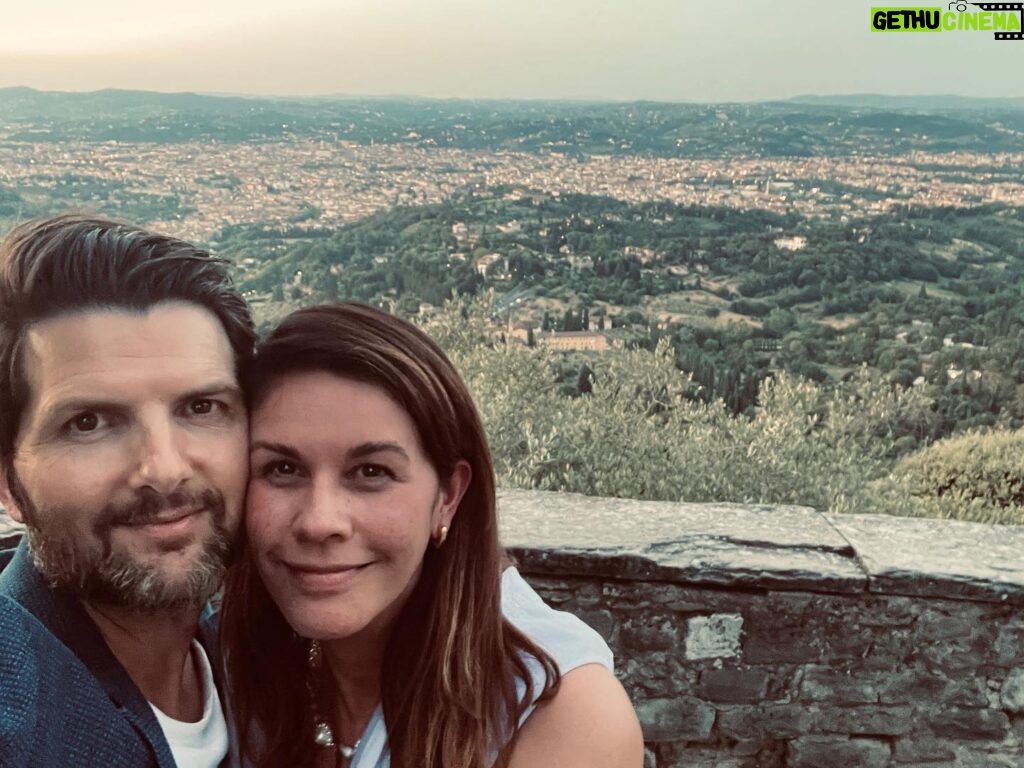 Adam Scott Instagram - Florence❤️ Naomi❤️