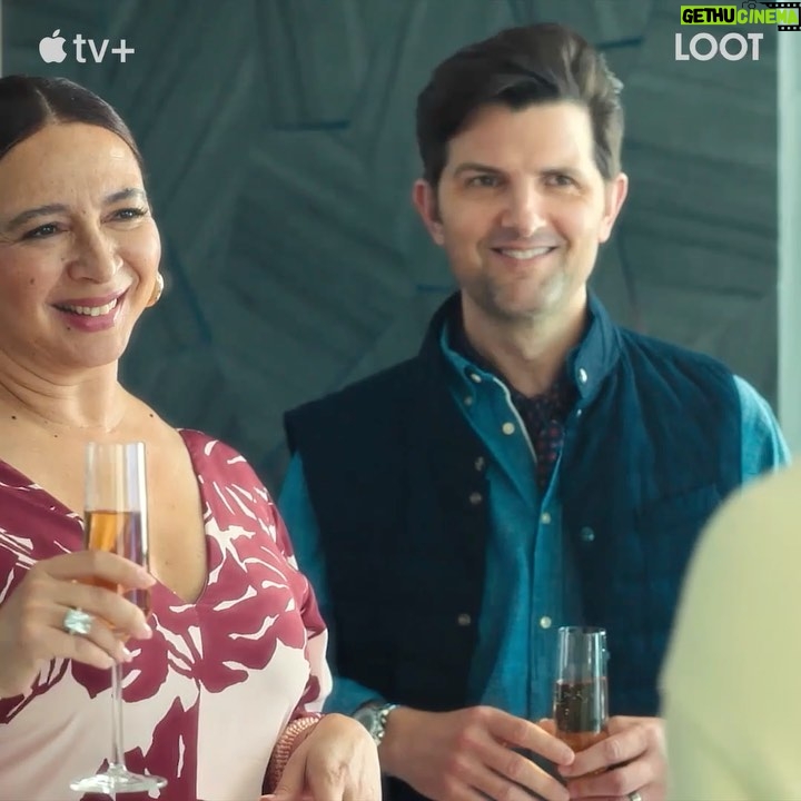 Adam Scott Instagram - So fun working with these incredible people on #Loot and the first three episodes are out now on @appletvplus!
