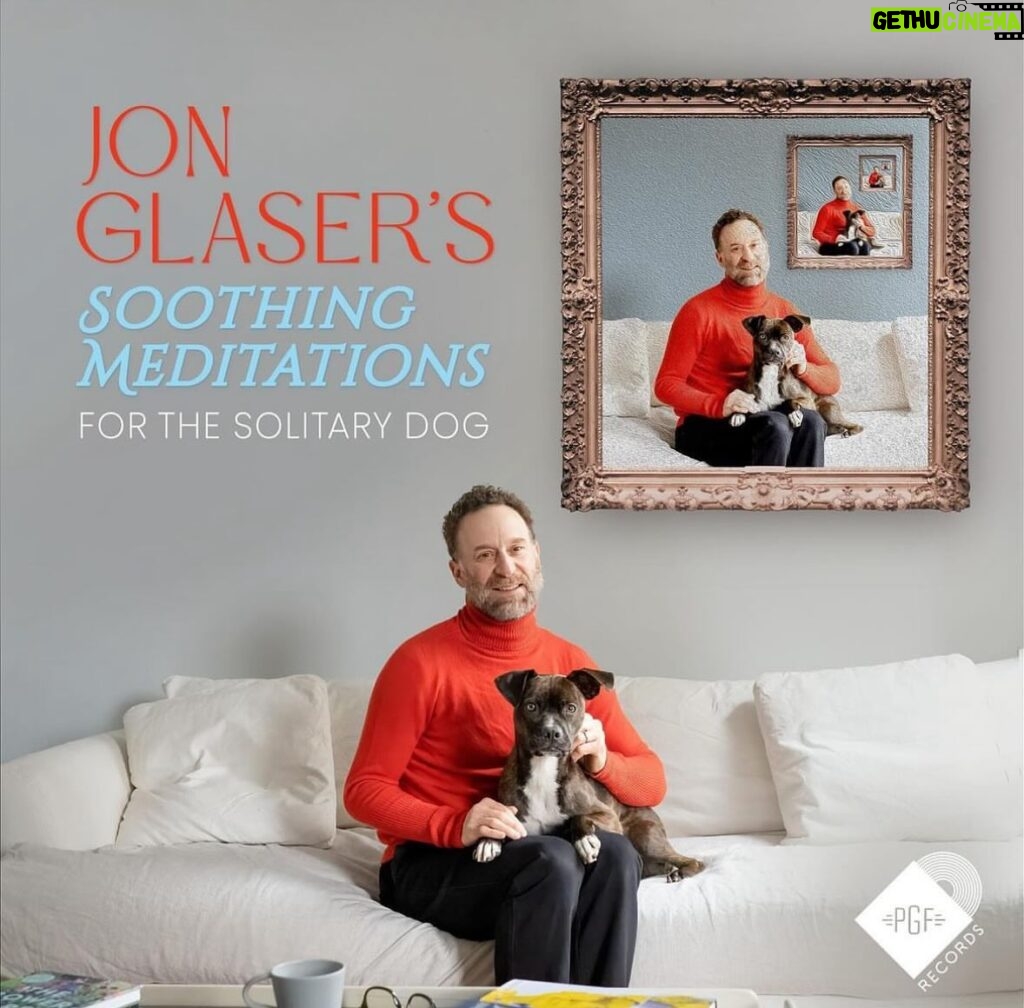 Adam Scott Instagram - I don’t know much, but I do know that @jahnglayzer has a new comedy album, JON GLASER’S SOOTHING MEDITATIONS FOR THE SOLITARY DOG, and it will make you happy and gorgeous. Happy by laughing, then gorgeous also by laughing.