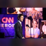 Adam Scott Instagram - Was honored to present Teresa Gray with the @CNNHeroes Award on Sunday night—Teresa founded @MobileMedicsInternational: Volunteers bringing medical care to 5 continents and helping over 30,000 people—and still going strong. Please check them out and lend your support if you can.