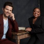 Adam Scott Instagram - Me & @quintab clearly crushing it on @Variety Actors on Actors. Link in bio for entire convo, where we continue to essentially kill it and dominate. Not sure where this bit is going but I love Abbott so much and Quinta is the best. ❤️