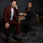 Adam Scott Instagram – For @Variety #ActorsOnActors 
I got to talk to @quintab about:
*How rad she is
*How she’s going to be on the new season of #PartyDown (!) 
*Aaand of course…#AbbottElementary & #Severance
✏️🚌🖍📂📺🧇