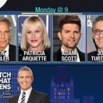Adam Scott Instagram - It’s #Severance night on Watch What Happens Live…if possible I’d like to please do all future talk show appearances with Patricia, Ben & John, three of my very favorite people. ❤️