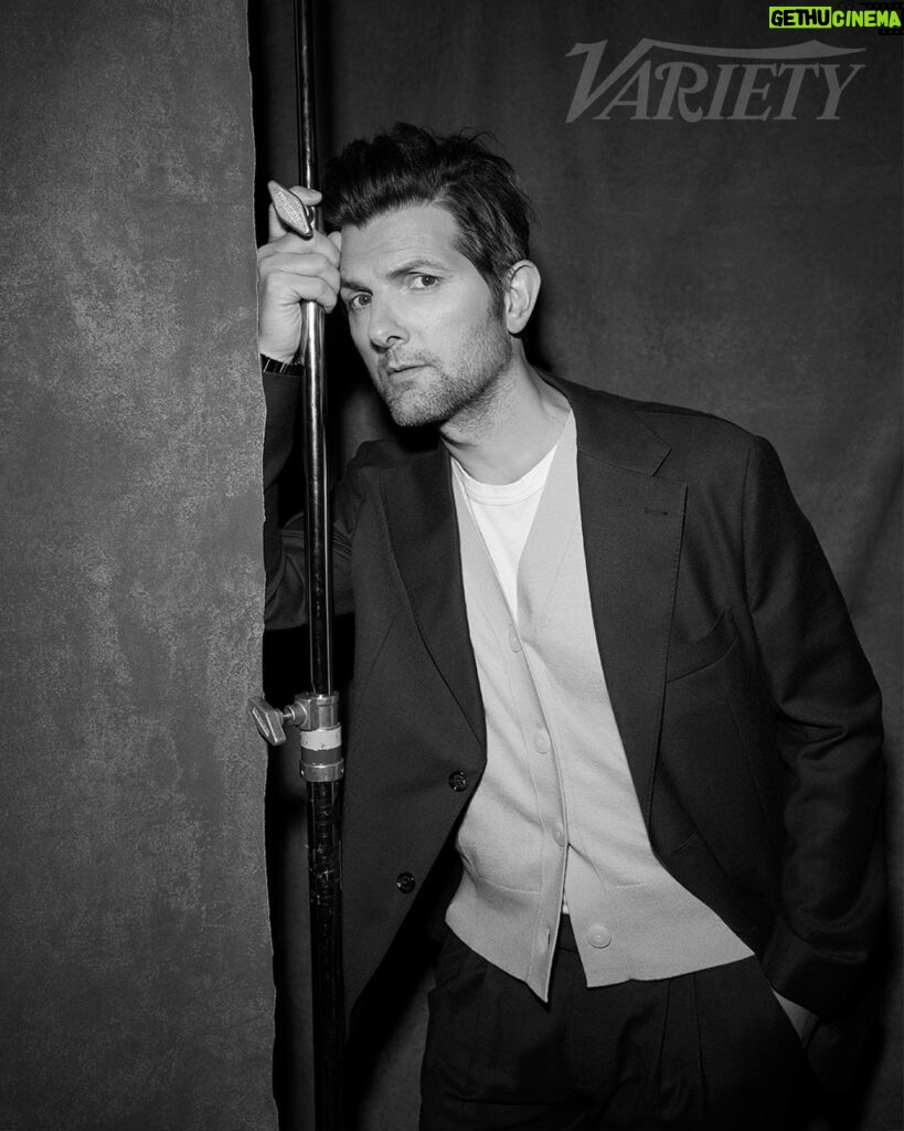 Adam Scott Instagram - For @Variety #ActorsOnActors I got to talk to @quintab about: *How rad she is *How she’s going to be on the new season of #PartyDown (!) *Aaand of course…#AbbottElementary & #Severance ✏️🚌🖍📂📺🧇