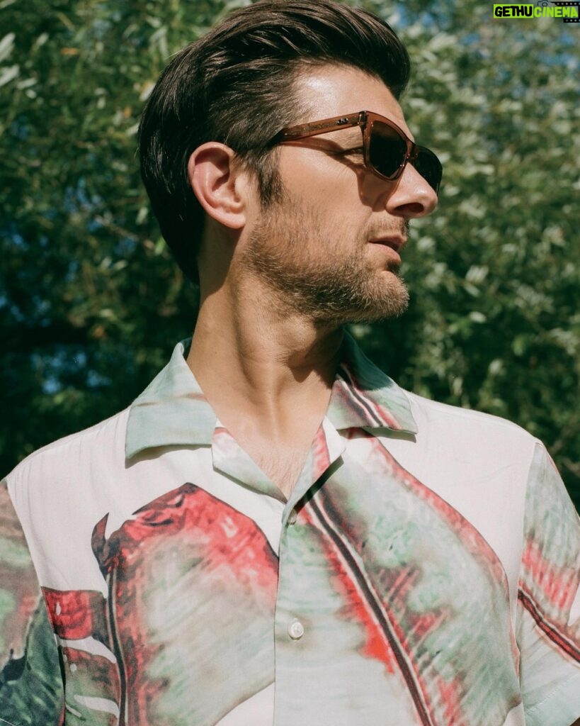 Adam Scott Instagram - Love the folks at @sharpmagazine and had a great time shooting with @patmartin__ Styling: @badnewsbritt @thewallgroup Grooming: @kimverbeck @thewallgroup