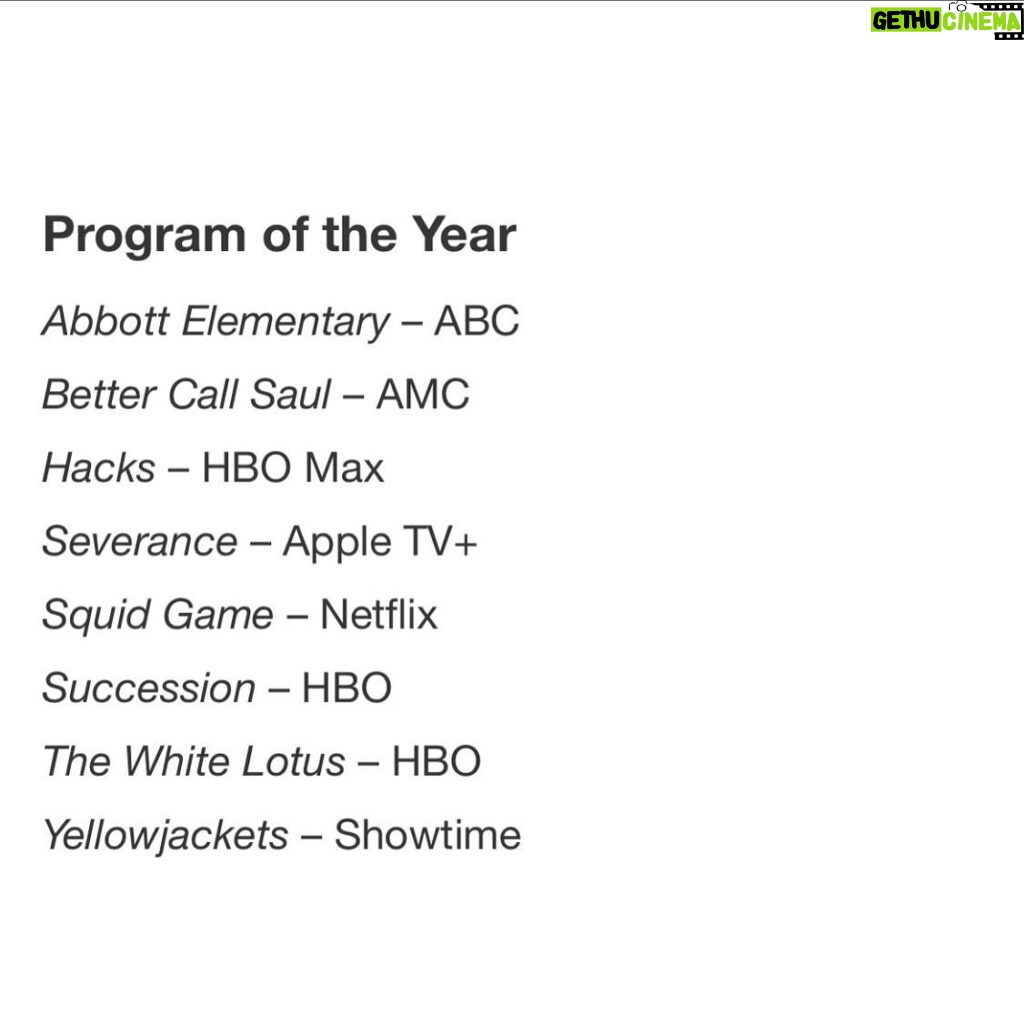 Adam Scott Instagram - Holy shiiit huge thanks to @official_tca for the FOUR (!) TCA Award nominations for #Severance today! What an honor for all of us & the fine folks at @appletvplus