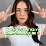 Adhisty Zara Instagram - Senampol itu “Skintific Cover All Perfect Cushion” walaupun udah kena air juga😍 Cobain checkout deh di Tokopedia! #racunbeauty #boujeebersahabat #beauty