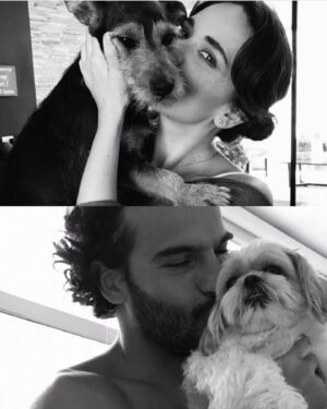 Adriana Louvier Instagram - No había podido escribir por aquí, el dolor tan grande que tenía y él no aceptar que mi perrito amado partió. Estas fotos son unas cuantas de millones de momentos que pasamos con él, juntos, siempre con tanto amor.Es un pequeño homenaje para nuestro Lec. Mi gran compañero, mi amigo, mi sombra en la casa, quien más me ha cuidado y demostrado un amor infinito. Quienes nos conocen saben lo mucho que lo amamos y lo que significa hoy ya no estar con él. Tuve tanto miedo de que este día llegara, ahora nos toca vivir sabiendo que está por todos lados a donde vamos, nos acompañará siempre. Hasta luego mi perrito guerrero, amor eterno. Tu familia que te ama. ❤️ 
Gracias amor por todo el esfuerzo y amor para todos en la casa y para Lec. @gutosalas 
Y muchas gracias @veterinaryoncology y @mvzlorenasamano por su gran dedicación y atención con Lec. 🙏🏽