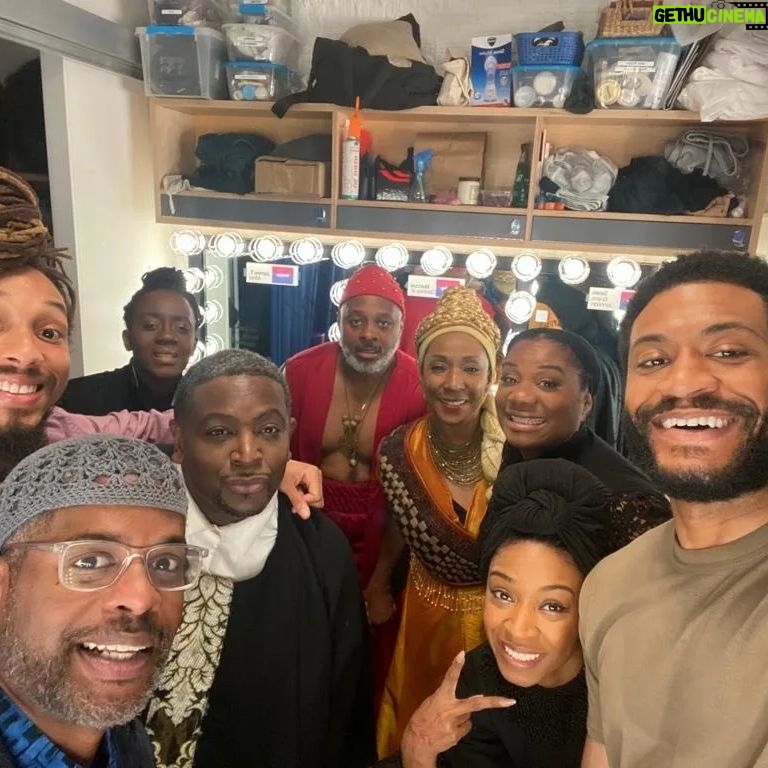 Adrienne C. Moore Instagram - Words cannot express the family that this crew has become. If you were lucky enough to catch #blackoddysseycsc before we closed, then you got a chance to experience and witness this incredible crew of artists, but more importantly, the family that we became. I LOVE THEM WITH ALL MY HEART And I'll ride or die with them any day. Happy closing family. I love y'all to the moon and back