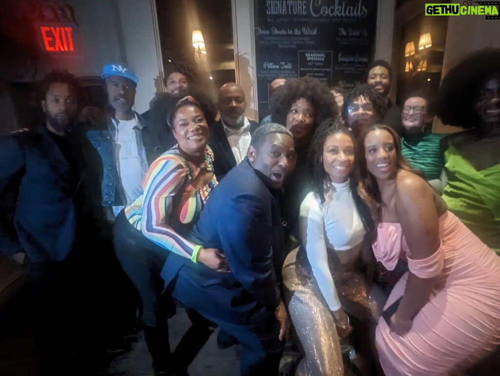 Adrienne C. Moore Instagram - Words cannot express the family that this crew has become. If you were lucky enough to catch #blackoddysseycsc before we closed, then you got a chance to experience and witness this incredible crew of artists, but more importantly, the family that we became. I LOVE THEM WITH ALL MY HEART And I'll ride or die with them any day. Happy closing family. I love y'all to the moon and back