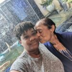 Adrienne C. Moore Instagram - H A P P Y M O T H E R ' S D A Y. I hope you all got as good a love as I got from my mom growing up. Nothing beats it. #motherslove #happymothersday