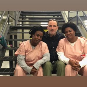 Adrienne C. Moore Instagram - Happy 10 years @oitnb! Wow, I can't believe it. It feels like time has flown. This crew! This cast! This family! What an impeccable experience. As I reflect on that time in my life, I remember how much I grew as a person, as an artist. Most artists will tell you, magic like this, doesn't always happen in your career. And when you get the opportunity to experience it, hold on for the ride and get everything you can from it. Cause once it's gone, it's rare you'll get it again. I miss this crew. This family. We've all gone on to different things, but we will always have this show.
@jennifer_euston_casting! Thank you for discovering me and giving me the opportunity to audition for this show. Casting directors are often left out of the equation of how integral they are to making a hit show, but, Jen, everyone who's worked with you, knows you're a true gem. Thank you @ijnej and @ttobie for giving me a chance. I was just a day player and you changed the trajectory of my career by making me a series regular and letting me play in prison a little while longer. To every crew member that worked with us, thank you for your hard work and dedication. And to my OITNB family, I love you FOREVER. ORANGE FOREVER!!