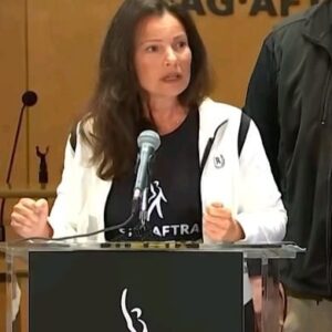 Adrienne C. Moore Instagram - Reposted @nbcnewyork "You people are crazy." 

Fran Drescher, president of SAG-AFTRA, announces strike authorization of the Hollywood actors union.

Leaders of the union voted Thursday to join screenwriters in the first joint strike in more than six decades, shutting down production across the entertainment industry after talks for a new contract with the studios and streaming services broke down.

LINK IN BIO for details #nbc4ny #SAGAFTRA #frandrescher