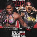 Adrienne Reese Instagram - .@ringofhonor I cannot wait to shut you up tonight @NylaRoseBeast !!! Bring on the chaos and destruction because I'm determined to prove that I am the best in the world and that you are a big chunk of #Porcelain ! #ForeverROHChamp #MinionOverlord #FallenGoddess #AmericanJoshi