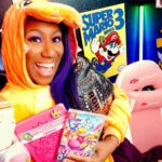 Adrienne Reese Instagram - .@nintendoamerica Thank you for all the amazing #princesspeachshowtime #gifts !!! I cannot wait to play this on stream and dress up as princess peach!!!