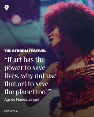 Agnes Nunes Instagram - ⭐️❤️‍🔥💎

And we couldn’t agree more!

In these difficult times for the planet and society, between wars and cities attacked by floods, hope still lives in the transformation and shift of minds, of the present and future generations.

Let’s harness the power of art and always use it to our advantage!

Stay tuned!

⚡️⚡️⚡️

#TheSthormFestival #AgnesNunes #PeopleAndPlanet #ArtSavesLives #ArtSavesThePlanet #findtheothers