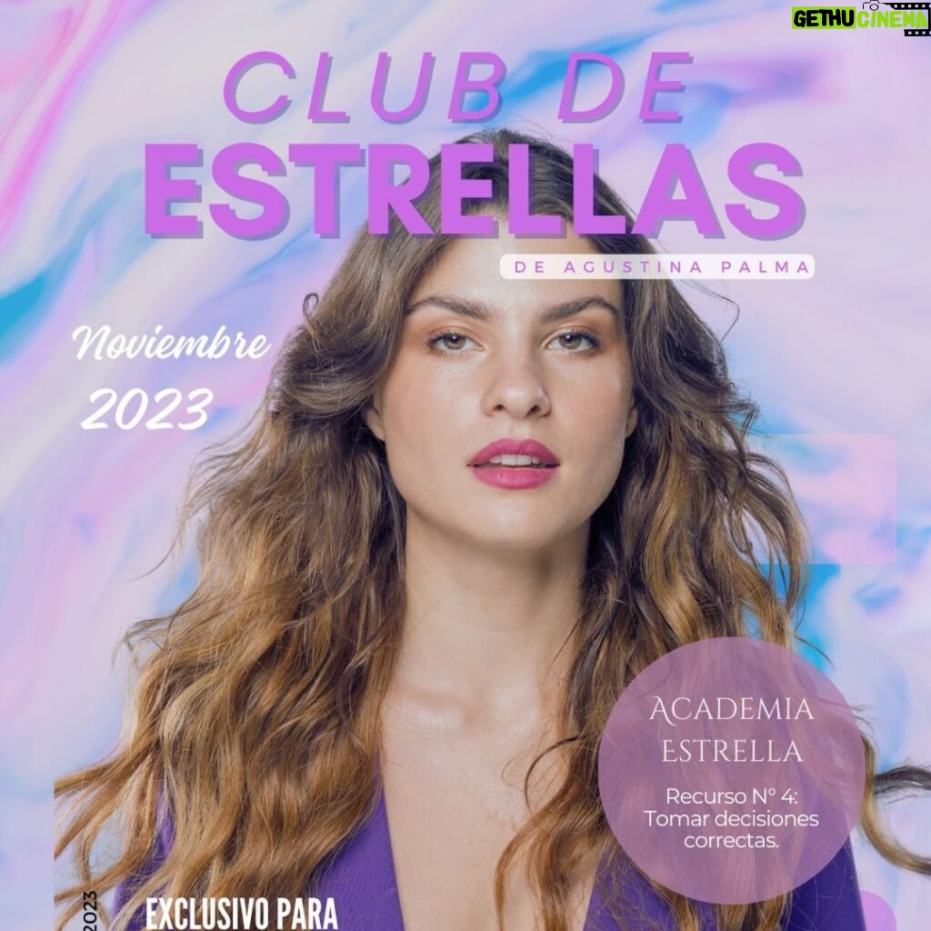 Agustina Palma Instagram - Nueva revista de febrero ❤️ @clubdeestrellas Ya son 6 meses desde que nos hemos embarcado en esta aventura, creando mes a mes, una nueva revista para el club de estrellas. ♥️¿ De qué se trata esta revista? ♥️ Un newsletter interactivo en donde mi equipo y yo te compartimos: 📍Recuesos descargables de valor 📍Herramientas de expansión personal y profesional 📍Novedades de la actualidad 📍Escritos míos exclusivos para mi club de estrellas 📍Libro del mes 📍Entrenamientos y claves para aprender a BRILLAR CON LUZ PROPIA! ⚠️Si estás listo para ser parte de este club y acompañarnos en este camino de aprender a conocernos, superarnos, y aprender a manifestar. ¿Estás listo para BRILLAR con luz propia! Seguí los siguientes pasos: 🔔Seguir a @clubdeestrellas 🔔Comentar en su últimos posteo la palabra CLUB Vas a recibir un recurso exclusivo del club para este mes de febrero: “SELF LOVE”. Se trata de un mini ejercicio de respiración, journaling y manifestación super poderoso que me ayuda mucho a visualizar cada cosa que quiero hace mucho tiempo! Gracias por llegar hasta aquí! Los quiero! Agus Palma