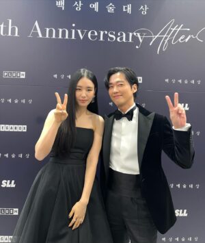 Ahn Eun-jin Instagram - 백상에서 만난 사람들✨