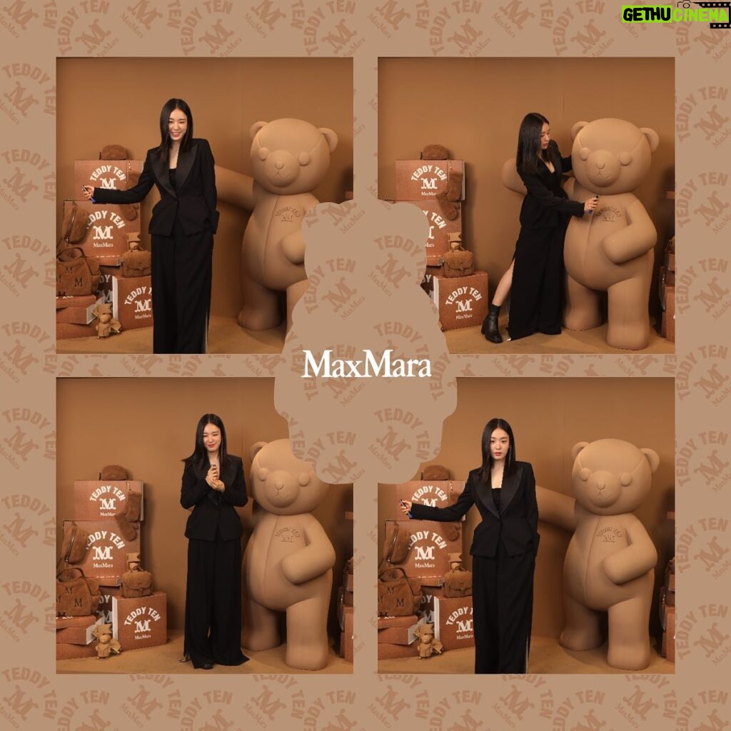 Ahn Eun-jin Instagram - #Maxmara #maxmarateddybear #teddyten 🐻