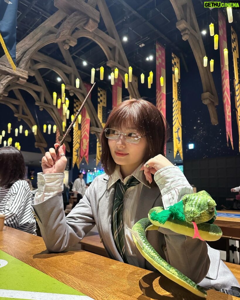 Ai Yoshikawa Instagram - ☺︎ 顔面と雰囲気と組み分け診断全部スリザリン、 ヘビ大好き女🐍