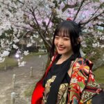 Airi Suzuki Instagram - ✴︎ 平安神宮 桜音夜コンサート2024🌸 ピアニスト菊池亮太さんと。 当日の桜は最高に見頃な状態。 お天気にも恵まれて幸せな1日でした。 このステージにボーカリストが立つのは、なんと私が初めてだったそう。なんと光栄すぎることでしょう... 個人的には、20代ラストの歌唱がこのステージだったことも何かの縁かな？と思うタイミングでした。 なんだかすっごく不思議だったの。 清い、神聖なる、というのはこういう空気のことをいうのかと。ステージの上で歌うことはずっとしてきたはずなのに、その感覚が初めましてなものすぎて。 いつまでも天に向かって歌えそうな気持ちでした。 そして お衣装もヘアメイクも本当に素敵にしていただきました😢 和服をアレンジした感じが良い！っていう私のざっくりとしたオーダーのもと、いつものスタッフさん方が全力で取り組んでくださって完成したものでした☺︎ いつもいつも本当に感謝！！！ 本番はステージが遠かったから細部が見えなかったかと思うので、写真たくさん載せますね☺️ 👘 @lisakubo_kimono 足を運んでくださった皆様もありがとうございました！！ 素敵な週末をお過ごしくださいね ☺︎
