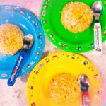 Airi Taira Instagram - 朝ごはん🍚 昨夜の余りごはん！ 今日はしらすと玉子のネギチャーハンにしてみた✨ 余ったごはんは、翌日チャーハン、オムライス、そばめしにしちゃう！ これ以外に、余ったごはんを使って子供が食べるメニュー何かあるかなー？ レパートリー増やしたい🤓 #子供の朝ごはん#しらすと玉子チャーハン#朝からちゃんと食べてほしいね#ピザが好きすぎる子達