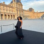 Aisha Dee Instagram - Surrounded by food, friends, and art 🥀 I love you @lancomeofficial #lancome #lancomeau #lancomexlouvre #lancomepartner