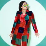 Aishwarya Sharma Bhatt Instagram - Whole spectrum of LOVE ❤️ Wearing- @_umangmehta Shot by- @a.rrajaniphotographer #aishwaryasharma #neilbhatt #neilkiaish #colours #love #vibrant