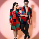 Aishwarya Sharma Bhatt Instagram - Whole spectrum of LOVE ❤️ Wearing- @_umangmehta Shot by- @a.rrajaniphotographer #aishwaryasharma #neilbhatt #neilkiaish #colours #love #vibrant