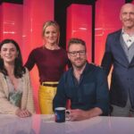 Aisling Bea Instagram - #aliceandjack EP 2 airs tonight on @channel4 but ALL 6 eps are NOW on All4❤️. So live your life how you see fit. These are recent bits of press pics I was too lazy/ without the spirit of the 20 year old I consider myself to be to do social media for. I tag all the things I wear because they are pretty much all from nice small companies, often female founded who are doing the lard’s work. And also people ask & this way is less admin for ole Beazer. 1 - Myself & Domhnall looking like proud godparents at a christening on @latelaterte show last week (Working Girl power suit dress loaned from female tailor company who I LOVE @thedecklondon_ & earrings from London company @alighieri_jewellery which I got years ago & adore) 2 - With @thewhitmore & @patrickielty - we had much fun, thanks for having us on the show all Irish people get nervous about doing. 3 @thismorning with my Queen @alisonhammond55 & cousin from Wexford @dermotoleary (wearing my @queensofarchive dress which is always a handy go-to.) 4 - A pale spread in between two tanned slices. The gal’s gals @joannemcnally & @voguewilliams having me as their prestigious 3rd ever guest on @mtgmstore podcast. Out now. 5 - At the @bafta screening & q&a wearing Irish designer @robynlynchireland 6 Another shout out to @thedecklondon_ for my pink suit for the @bafta @vanityfair party - yes I know my phone case is awful, but she’s mine & I never forget her in taxis. 7 The gorgeous @michelle_kinsella_makeup & @bernadetteb_ from @hairpeople.salon doing a great job at grooming me, so to speak. Thanks also to @rowan.qms at @qmsmedicosmetics for making my face less of a mess & shining me up in time. 8 My Mam and Aunt Bernie looking gorgeous & me wearing the hell out of my Donegal tweed @thelandskein - an Irish slow fashion brand founded by a lovely lady who makes things you buy to wear for a lifetime. 9 @chooselove necklace by @racheljacksonjewellery with profits going to the charity. 10 With the lovely @gabbylogan @gareththomasofficial @acuthbert14 @jj.chalmers on Sin Bin wearing old clothes which in no way matched the sport’s brief. #aislingrecommendsecoorsociallyconsciousbrandseverydayuntilxmas
