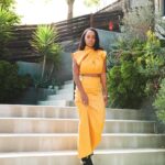 Aja Naomi King Instagram - Inspired by one of my favorite movies- it rhymes with Mlack Manther 🤣